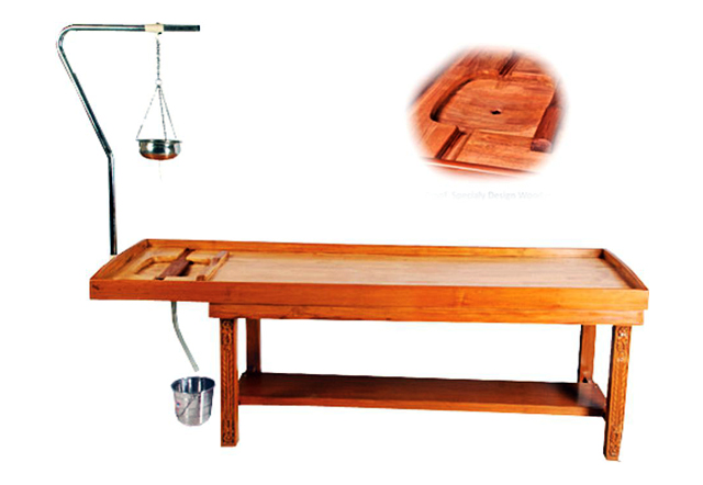 Shirodhara, Dharapathi, Droni Table